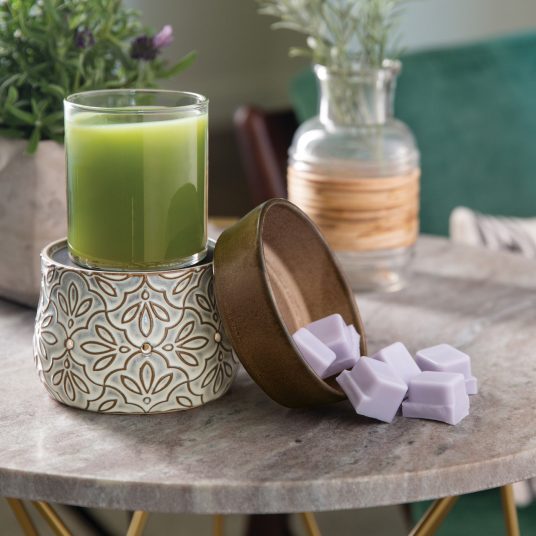 Slate Gray (Grey) Textured: 2-in-1 Electric Wax Melt and Candle Warmer –  Happy Piranha