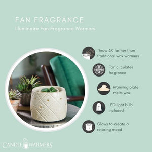 Geometric Illuminaire Fragrance Warmer