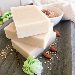 Almond and Oatmeal - Handmade Oatmeal Soap