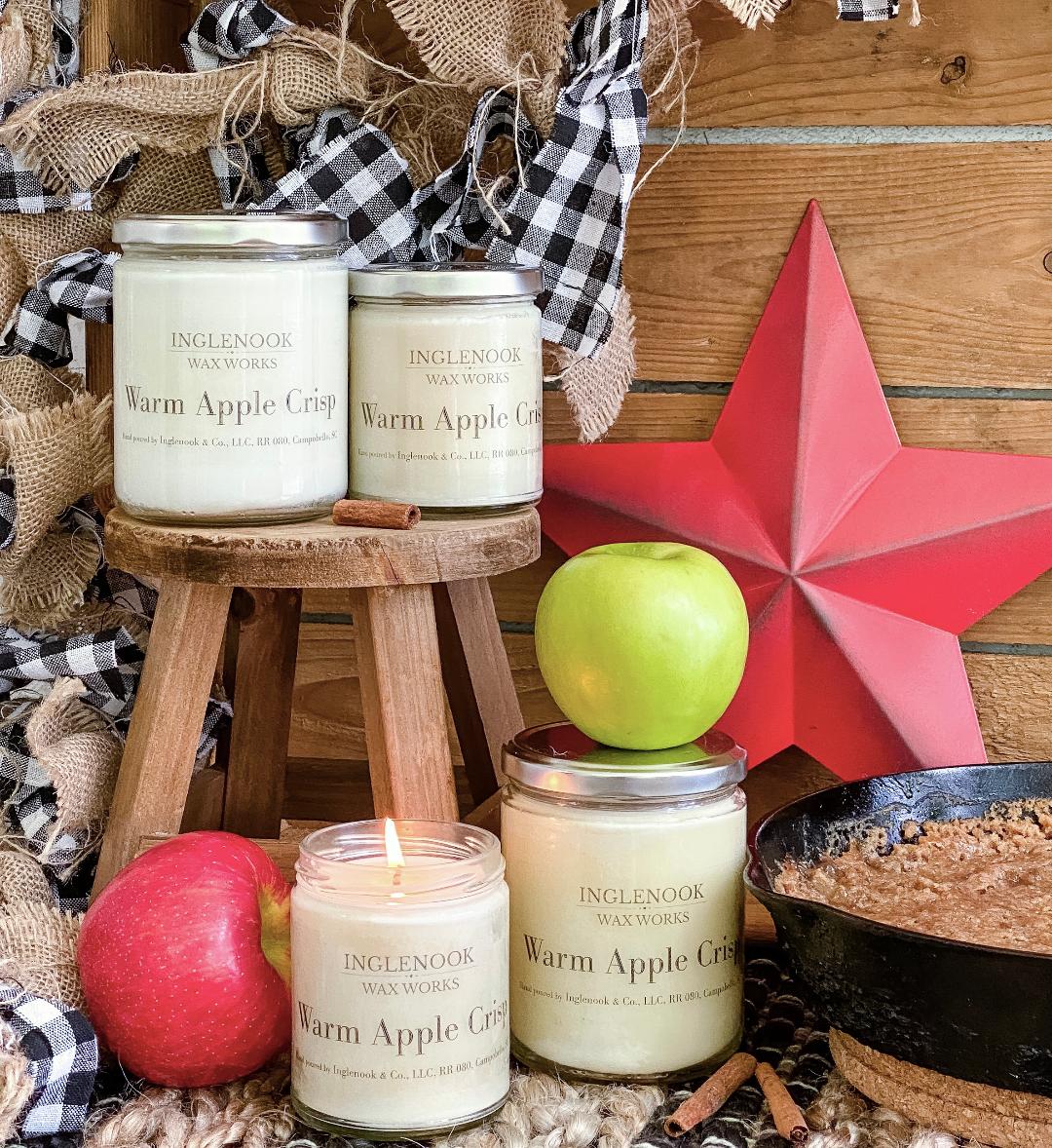 Candle Warmers Artisan Collection Soy Wax Melt, Apple Crisp - 2.5 oz
